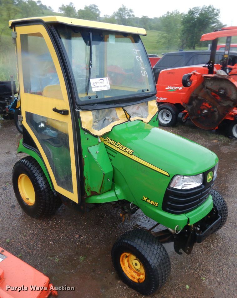 image for item DH5534 2002 John Deere X485 lawn mower