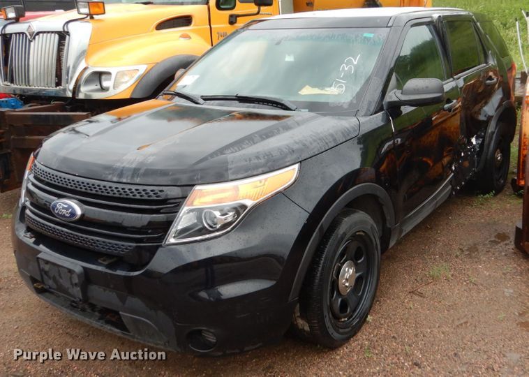 image for item DH5542 2013 Ford Explorer Police  SUV