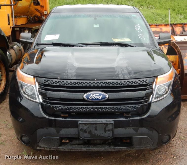 image for item DH5542 2013 Ford Explorer Police  SUV