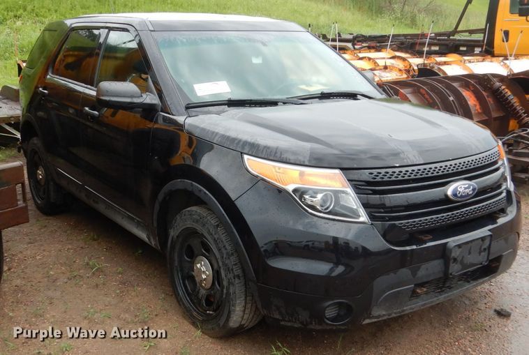 image for item DH5542 2013 Ford Explorer Police  SUV
