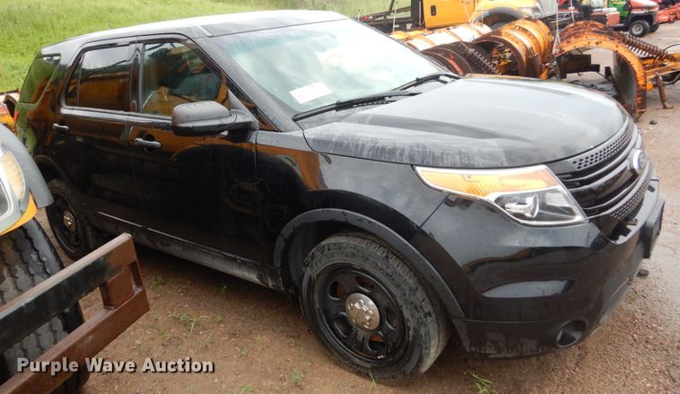 image for item DH5542 2013 Ford Explorer Police  SUV