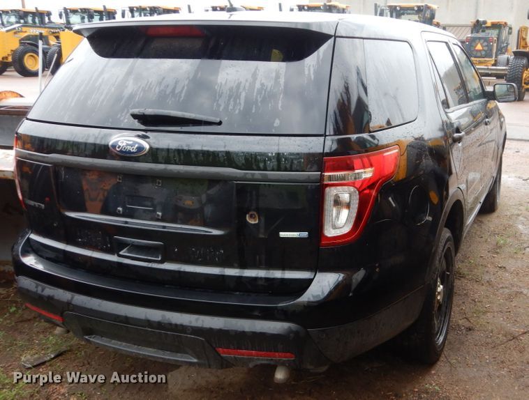 image for item DH5542 2013 Ford Explorer Police  SUV