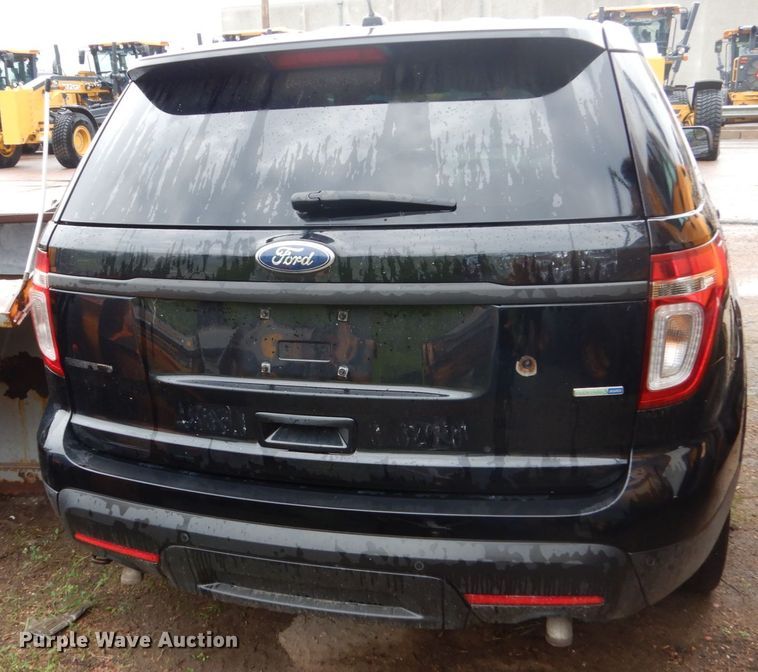image for item DH5542 2013 Ford Explorer Police  SUV