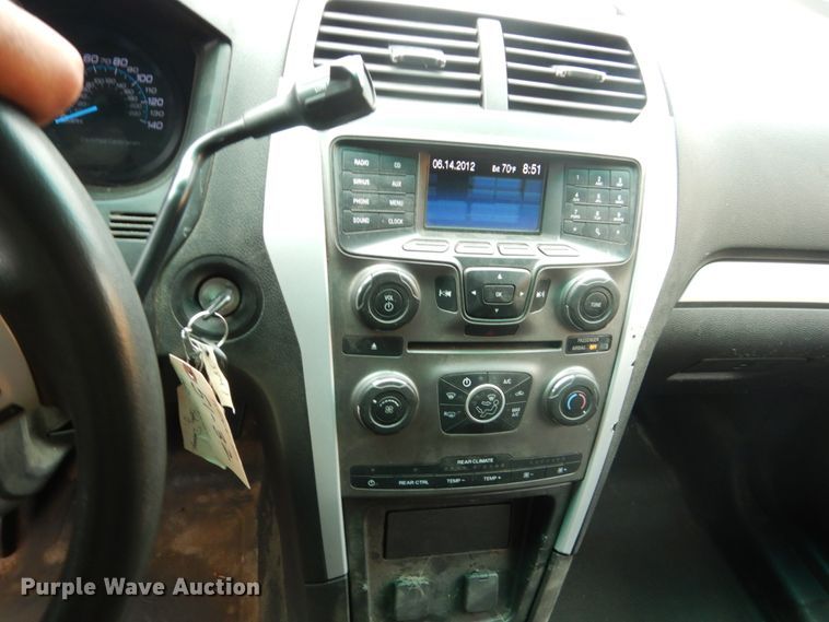 image for item DH5542 2013 Ford Explorer Police  SUV