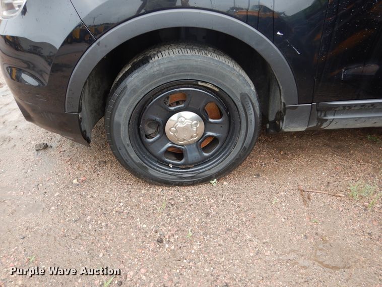 image for item DH5542 2013 Ford Explorer Police  SUV