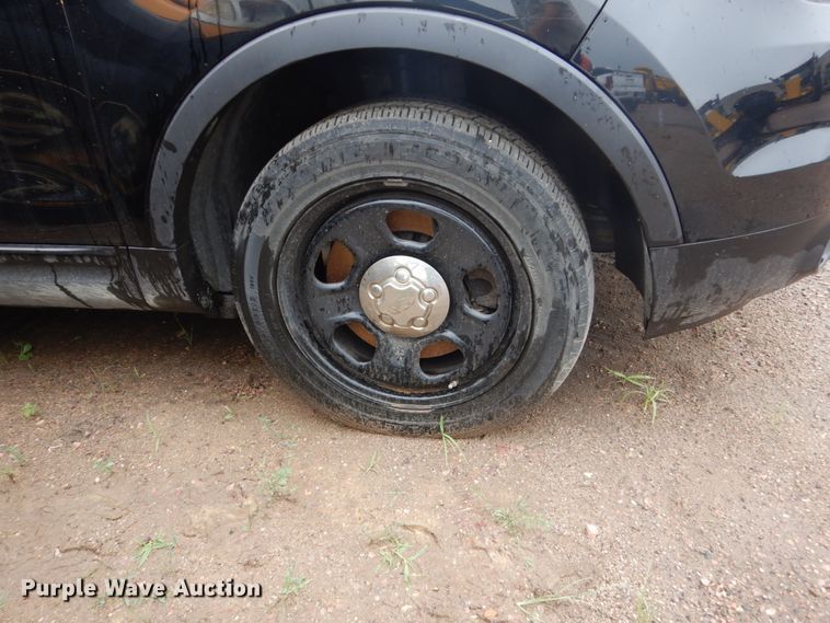 image for item DH5542 2013 Ford Explorer Police  SUV