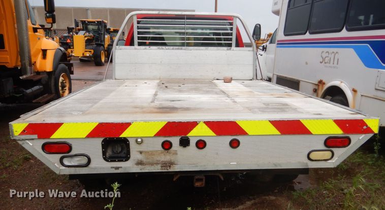 image for item DH5544 2003 Ford F450 Super Duty  Crew Cab flatbed truck