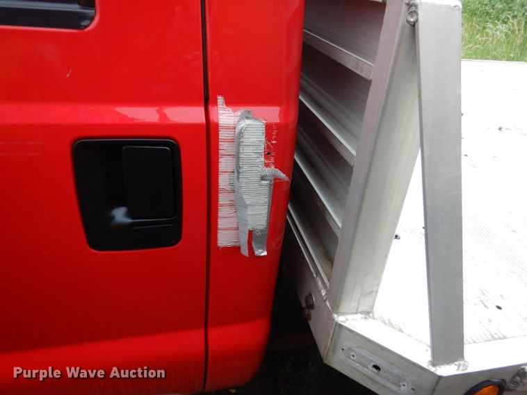 image for item DH5544 2003 Ford F450 Super Duty  Crew Cab flatbed truck