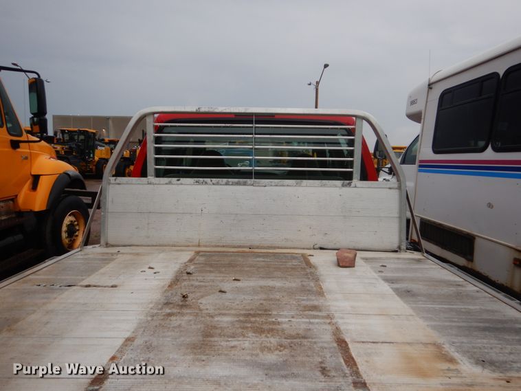 image for item DH5544 2003 Ford F450 Super Duty  Crew Cab flatbed truck