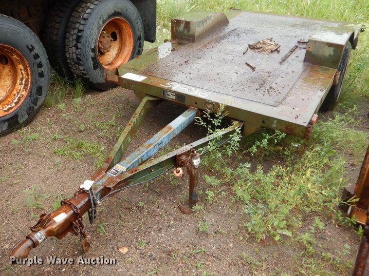 image for item DH5553 1953 Powers utility trailer