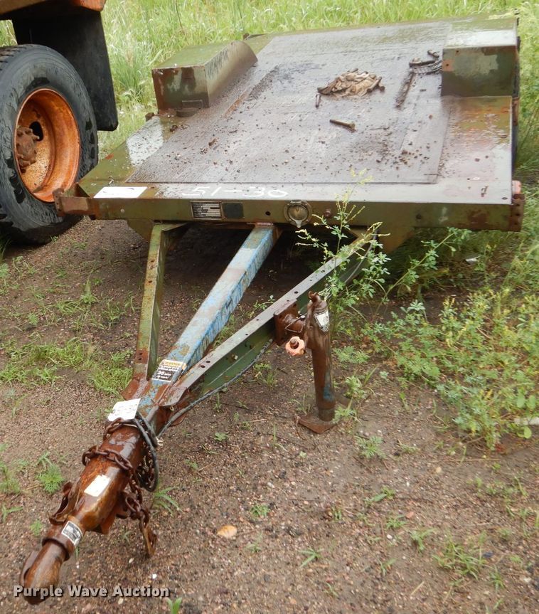 image for item DH5553 1953 Powers utility trailer