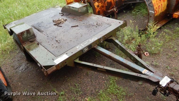 image for item DH5553 1953 Powers utility trailer