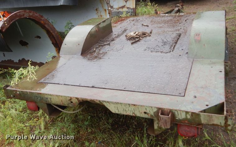 image for item DH5553 1953 Powers utility trailer