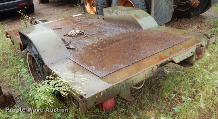 image for item DH5553 1953 Powers utility trailer
