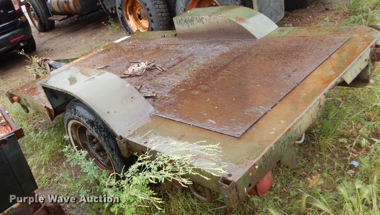image for item DH5553 1953 Powers utility trailer