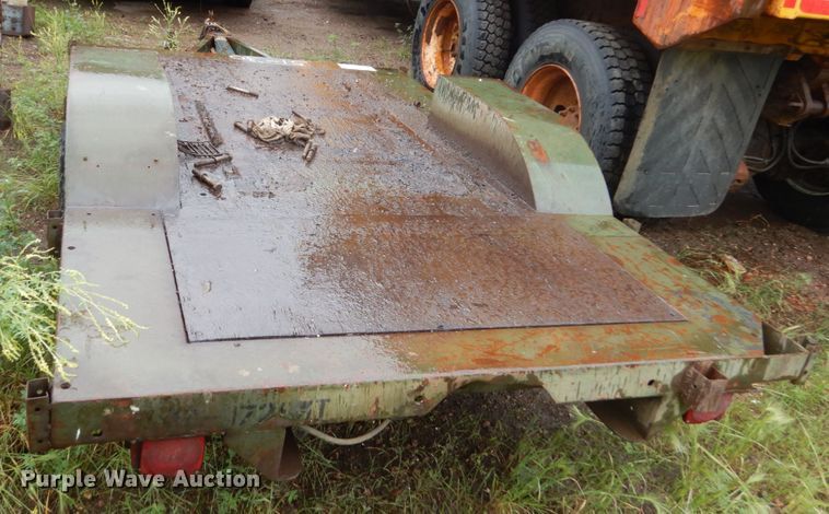image for item DH5553 1953 Powers utility trailer
