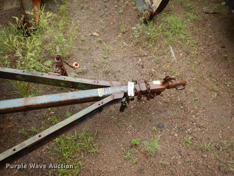 image for item DH5553 1953 Powers utility trailer