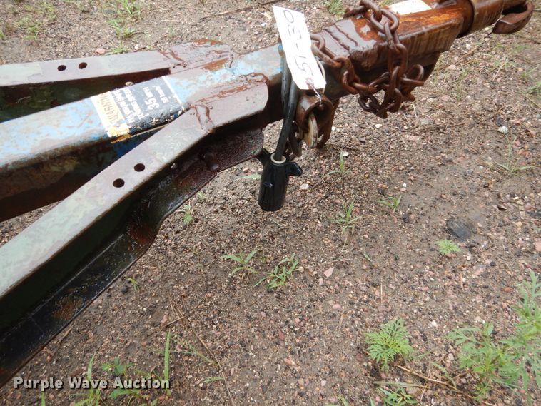 image for item DH5553 1953 Powers utility trailer