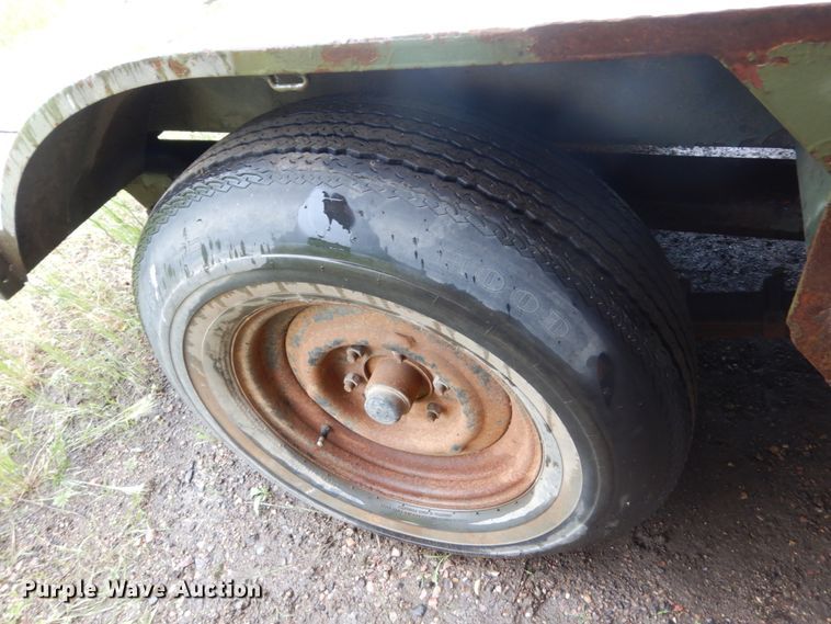 image for item DH5553 1953 Powers utility trailer