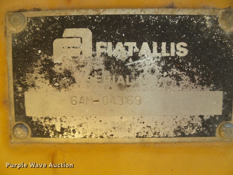 image for item DD0435 Fiat-Allis 745C  wheel loader