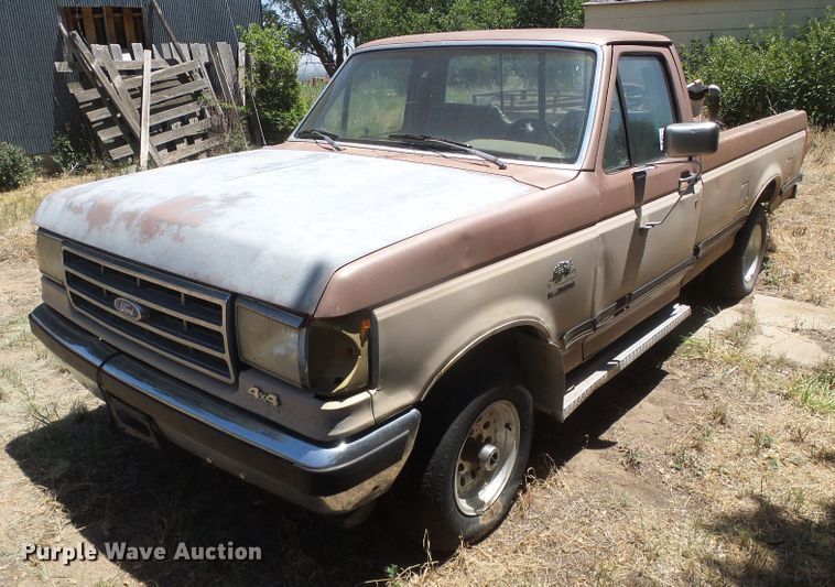 image for item DD0442 1991 Ford F150  pickup truck