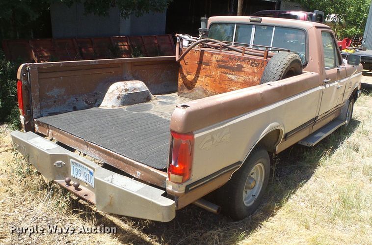 image for item DD0442 1991 Ford F150  pickup truck