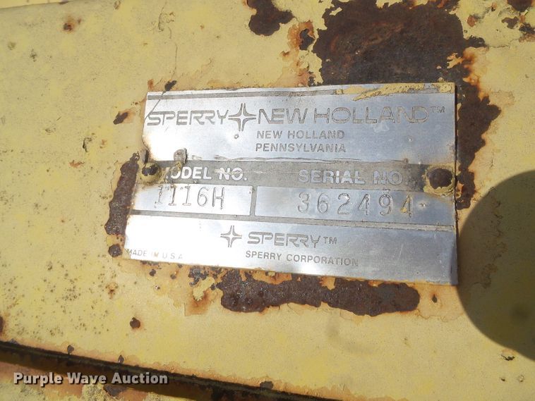 image for item DD0452 New Holland 1112  windrower