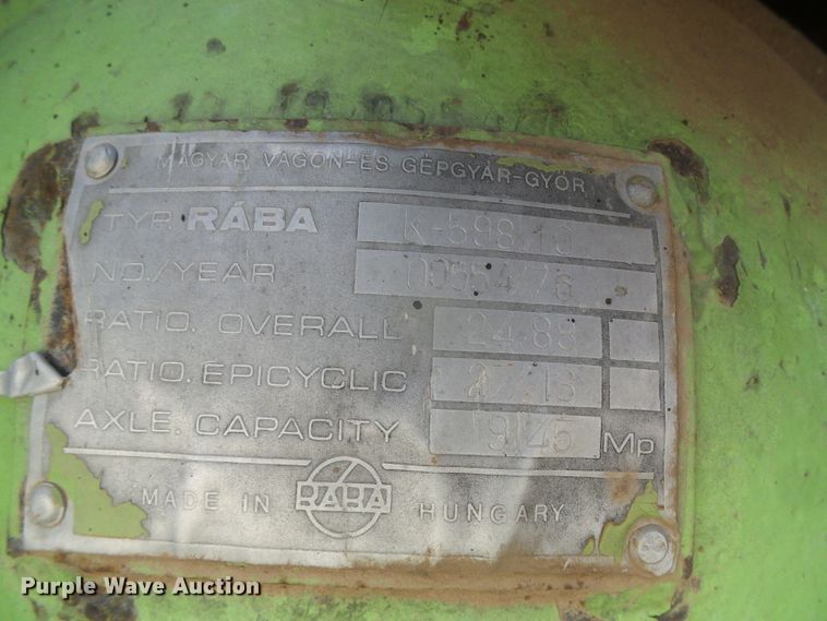 image for item DD0453 1976 Steiger Panther III ST310  4WD tractor