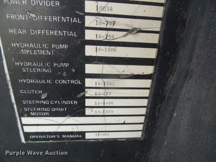 image for item DD0453 1976 Steiger Panther III ST310  4WD tractor