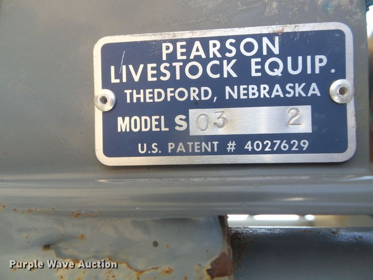 image for item DD0463 Pearson 032 livestock chute