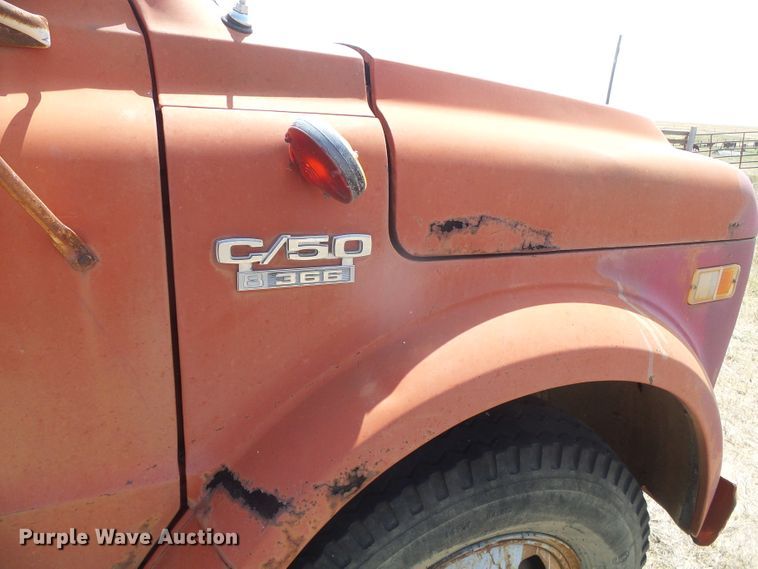 image for item DD0469 1970 Chevrolet C50  grain truck