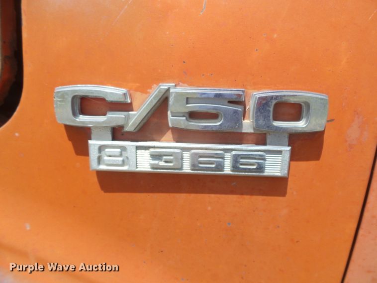 image for item DD0469 1970 Chevrolet C50  grain truck