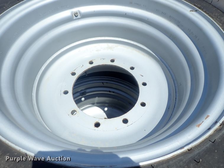 image for item DG2310 (2) Goodyear Optitrac DT820 R1W 620/75R26 tires and wheels