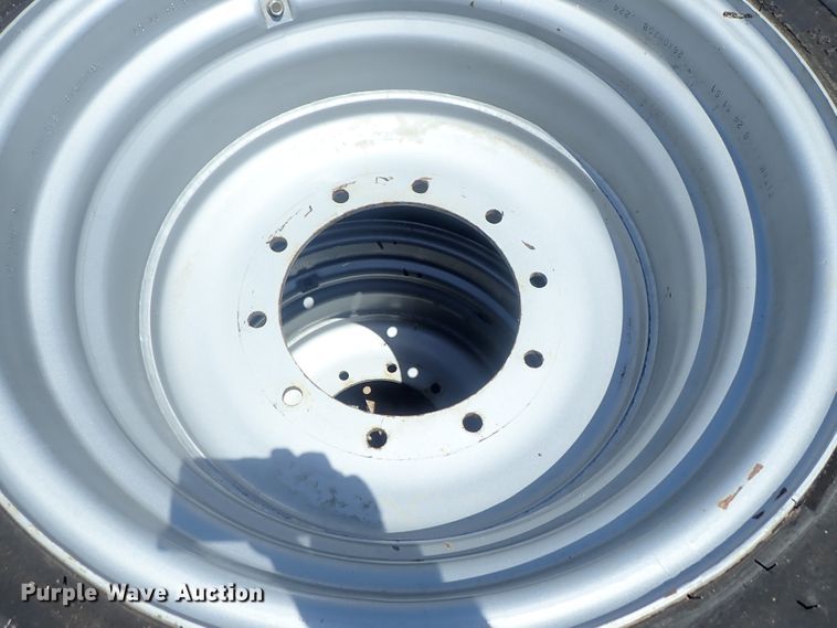 image for item DG2310 (2) Goodyear Optitrac DT820 R1W 620/75R26 tires and wheels