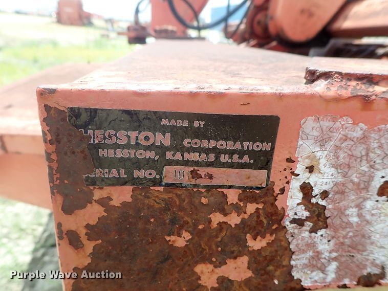 image for item DG2318 Hesston 1014  windrower