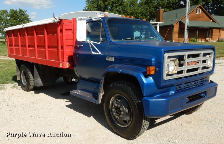 image for item DG7874 1974 GMC 6000  grain truck