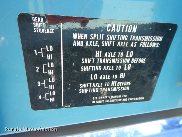 image for item DG7874 1974 GMC 6000  grain truck