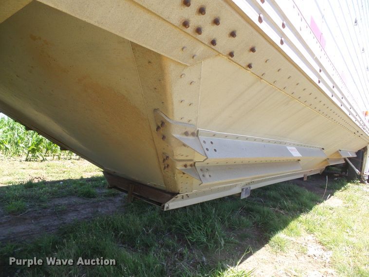 image for item DH4977 1982 Timpte Super Hopper double hopper bottom grain trailer