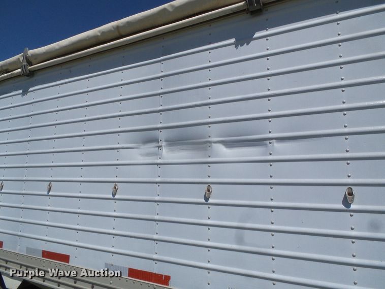 image for item DH4977 1982 Timpte Super Hopper double hopper bottom grain trailer