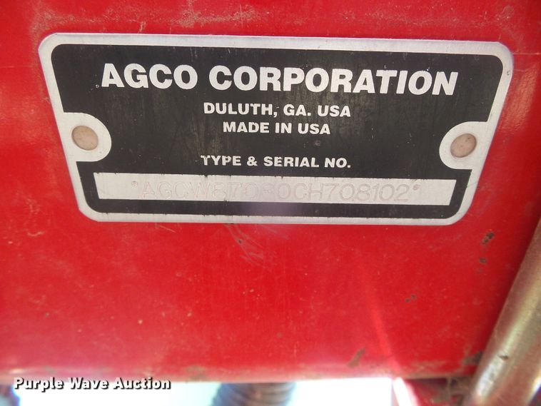 image for item DH4987 2012 White 8708 no-till planter