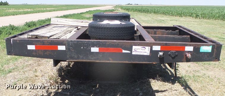 image for item DH4989 1988 MO Trailers drop deck trailer