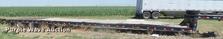 image for item DH4989 1988 MO Trailers drop deck trailer