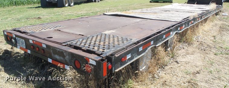 image for item DH4989 1988 MO Trailers drop deck trailer