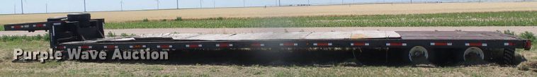image for item DH4989 1988 MO Trailers drop deck trailer