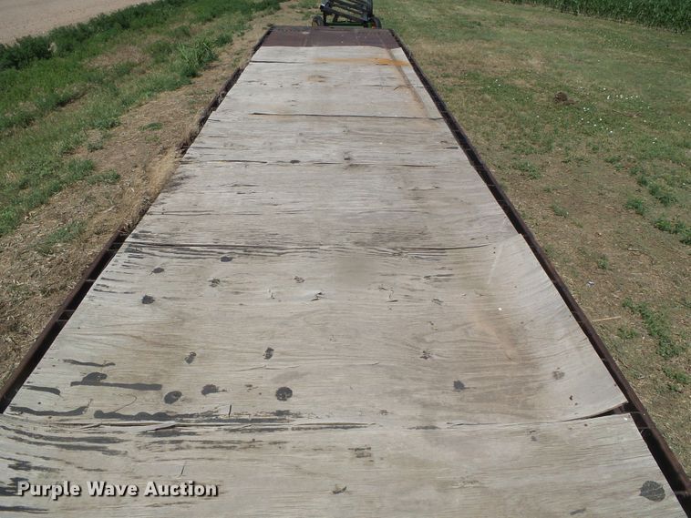 image for item DH4989 1988 MO Trailers drop deck trailer