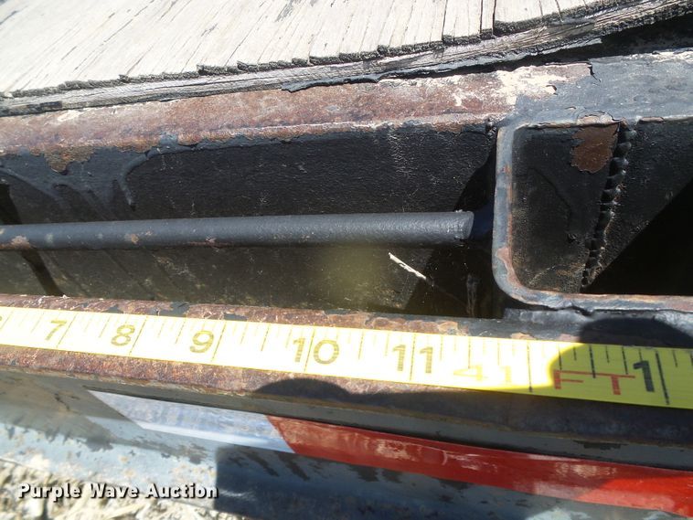 image for item DH4989 1988 MO Trailers drop deck trailer