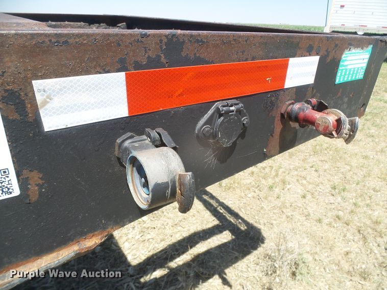image for item DH4989 1988 MO Trailers drop deck trailer
