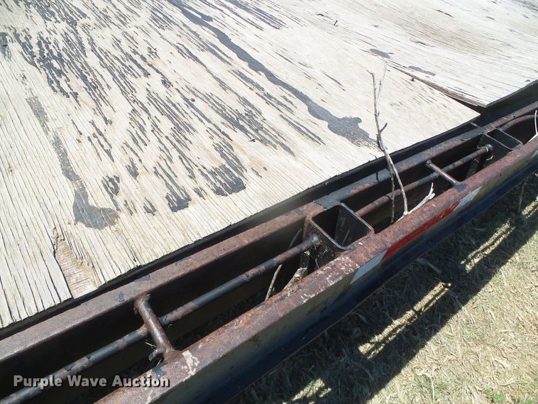 image for item DH4989 1988 MO Trailers drop deck trailer