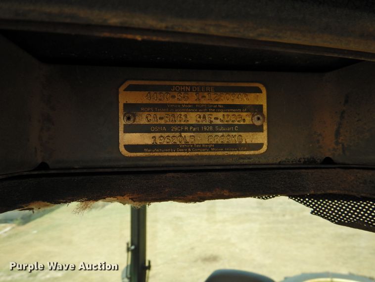 image for item DI0167 1977 John Deere 4430  tractor