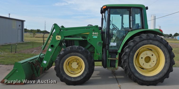 image for item DI0175 2005 John Deere 6420  MFWD tractor